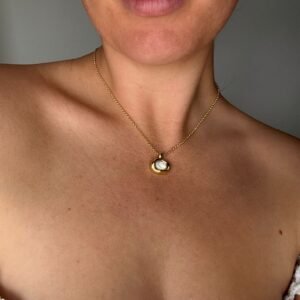 Gold & Pearl Necklace